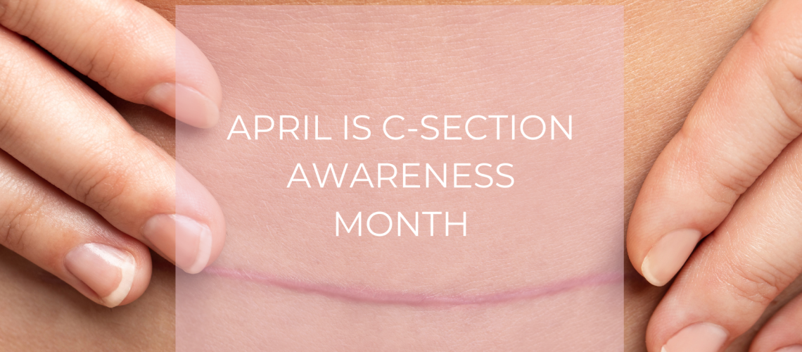 April is C-Section Awareness Month (Facebook Cover)